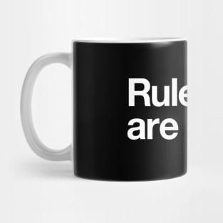 Rules are good! Mug